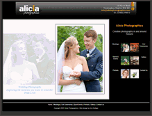Tablet Screenshot of aliciaphotographics.com